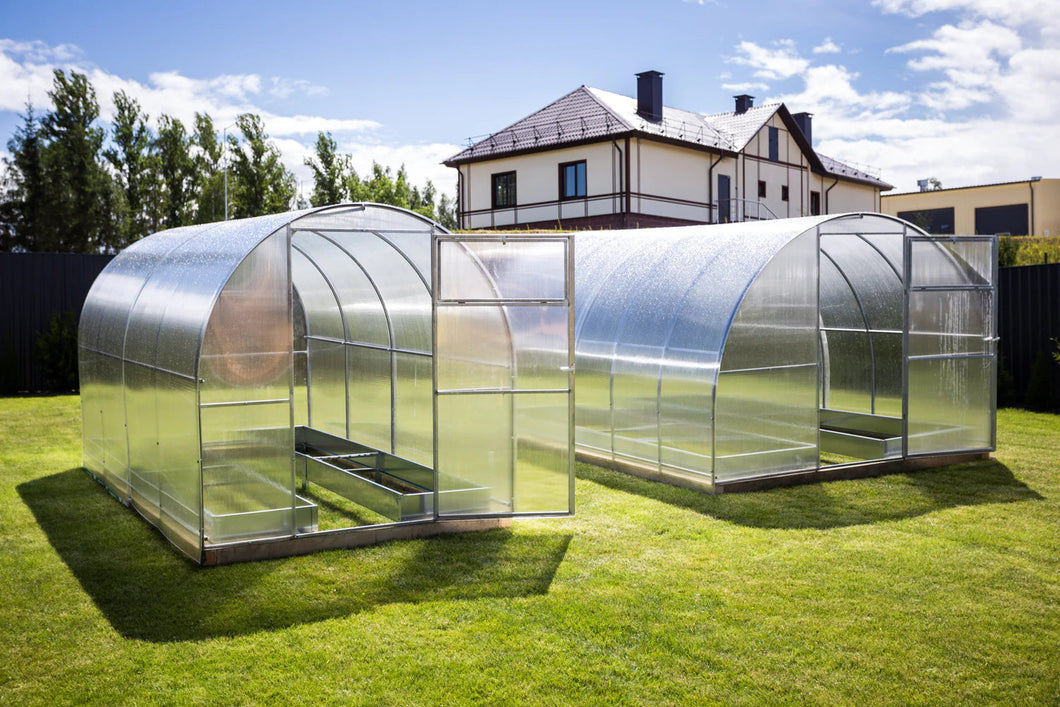 Greenhouse SIMPLE Mini  2x4,6,8,10,12m 6mm Polycarbonate