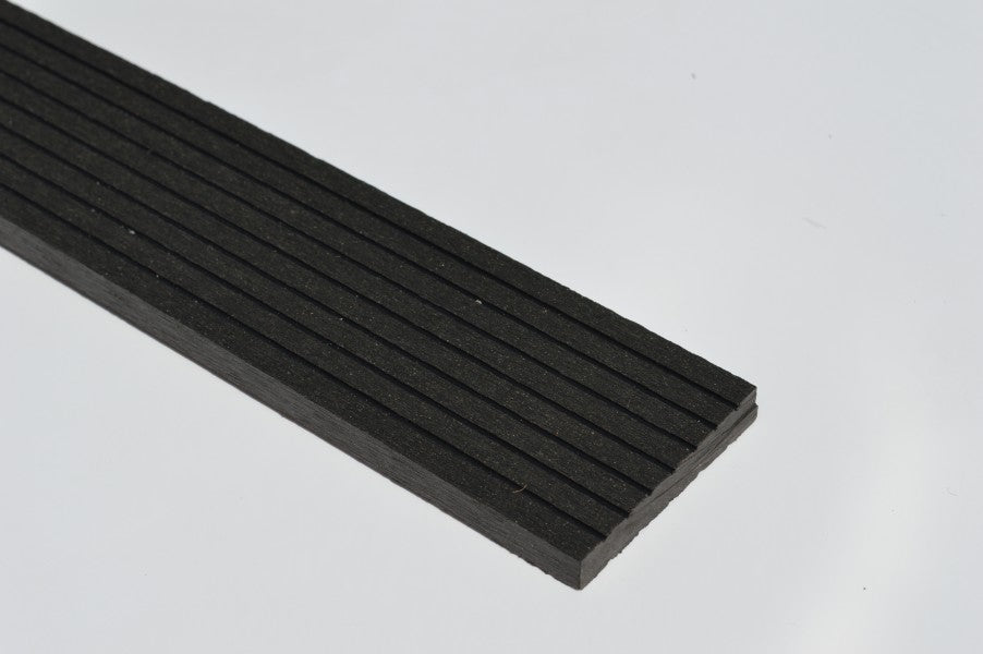 WPC terrace board decorative finishing strip (54x10x3000 mm)