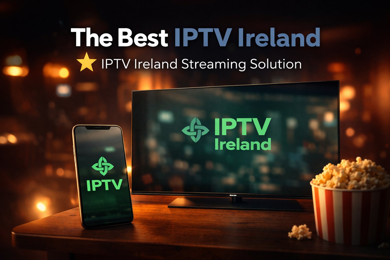 Best IPTV Ireland service – streaming on TV and smartphone with IPTV Smarters Pro