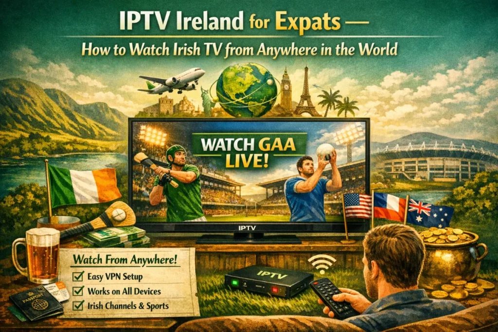 IPTV Ireland for expats abroad