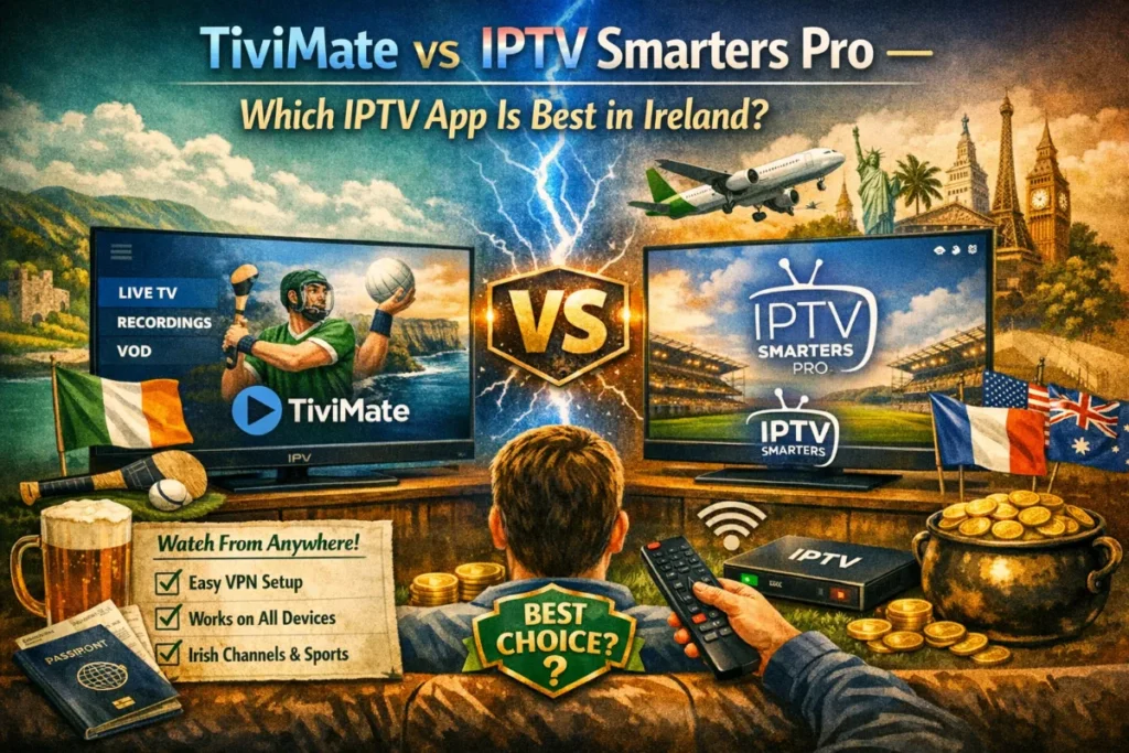 TiVimate vs IPTV Smarters Pro comparison